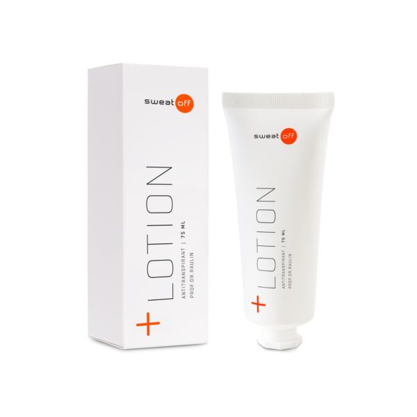 75 ml SWEAT-OFF Antitranspirant Lotion gegen starkes Schwitzen – Für Rücken, Brust & mehr | Männer & Frauen