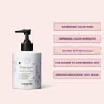 Maria Nila Colour Refresh Pearl Silver 0.20 – Silber Pflegemaske gegen Gelbstich, 300 ml – Bild 2