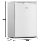 Beko TSE1284N Tischkühlschrank 114 l mit MinFrost & LED – Energieeffizient & Platzsparend – Bild 2