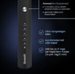 Denta-M Schallzahnbürste mit 40.000 Impulsen & 120-Tage-Akku – Edition Black – Bild 6