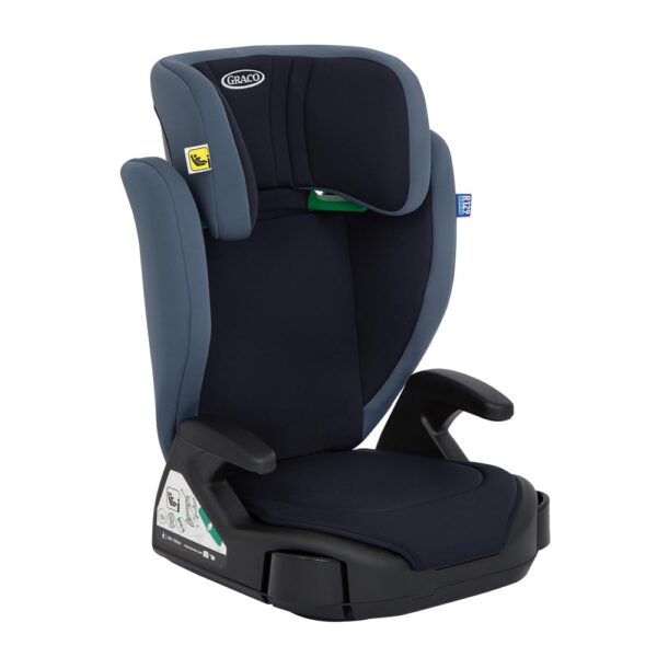 Graco Junior Maxi i-Size R129 Kindersitz 100–150 cm – Sicherer Autositz Navy