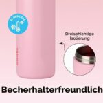 Owala FreeSip 710 ml Edelstahl-Trinkflasche – 24h Isolierung mit 2-in-1 TrinkSystem – Bild 4