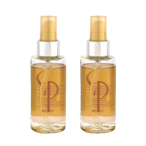 2x Wella SP Luxe Oil Arganöl – Haarstruktur-Serum für geschmeidge & glänzende Haare