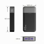 JUOVI Powerbank 20000mAh 45W – Schnellladung mit 4 Anschlüssen für Smartphone, Laptop & Tablet – Bild 8