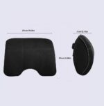 EASY EAGLE Auto-Nackenkissen aus Wildleder & Memory-Schaum – Ergonomische Nackenstütze für alle Fahrzeuge – Bild 2