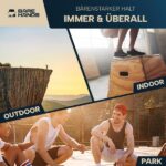 Bare Hands Liegestützgriffe 2er Set – Holz Parallettes für Calisthenics & Handstand – Bild 5