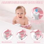 Itslife Badewannensitz Baby ab 6 Monate – Rutschfester Badesitz mit Saugnäpfen – Bild 6