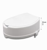 PEPE Mobility Toilettensitzerhöhung 15 cm mit Deckel – Sicherheit & Komfort für Senioren – Bild 4