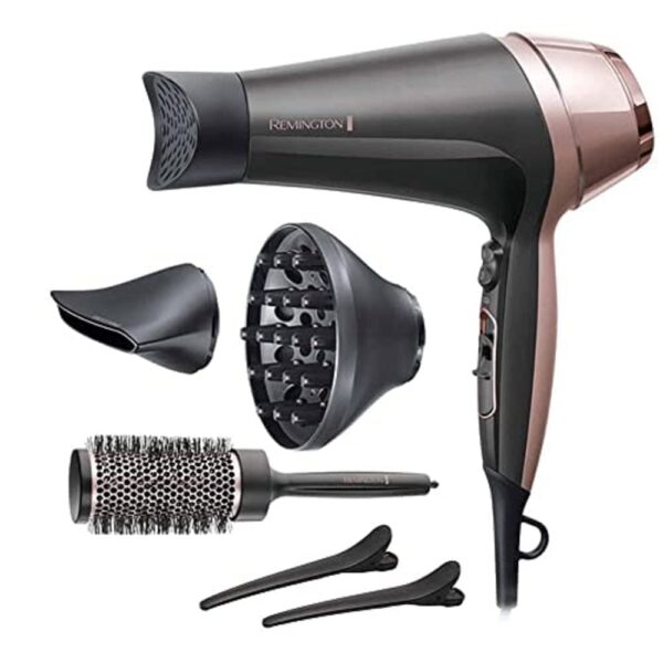 Remington Curl-Straight Ionen-Haartrockner 2200W – Für Locken, Wellen & glattes Haar