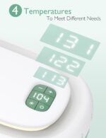 Momcozy Feuchttuchwärmer mit Federdesign – 4 Heizmodi & Nachtlicht für Babys – Bild 3