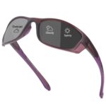 Myiaur Selbsttönende Fahrradbrille Damen Polarisiert – UV400 Sportsonnenbrille