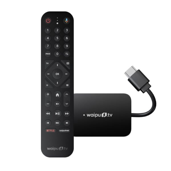 waipu.tv Stick 2. Generation – 4K Streaming mit Fernbedienung & 3 Monate gratis
