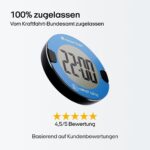 OOONO P-DISC NO4 – Elektronische Parkscheibe mit automatischer Zeiteinstellung & 3 Jahren Batterielaufzeit – Bild 5