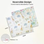 CCLIFE Krabbelmatte 196x176 cm – Rutschfeste Spielmatte für Babys & Kleinkinder – Bild 3