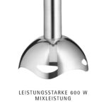 WMF Kult X Stabmixer Set 5-teilig – 600 W Pürierstab mit Zubehör für Smoothies & Babynahrung – Bild 4