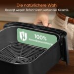 COSORI Turbo Tower Pro Smart Airfryer 10,8L – Intelligente Heissluftfritteuse mit DualBlaze – Bild 2