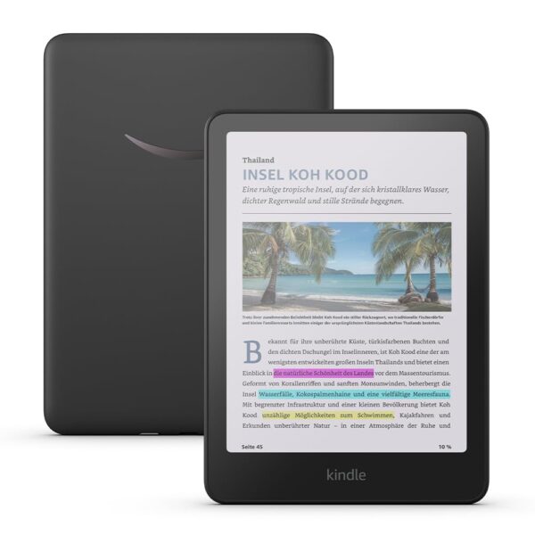 Amazon Kindle Colorsoft – 7-Zoll Farb-E-Reader mit Frontlicht & 16 GB Speicher