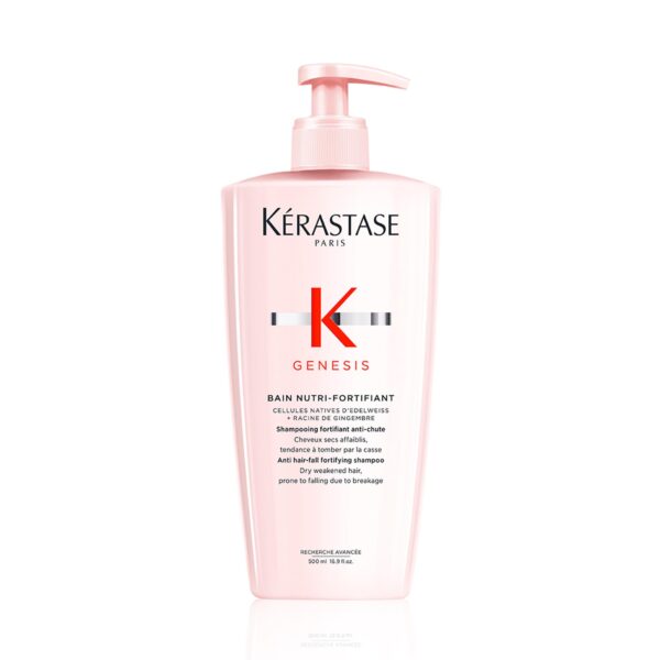 KÉRASTASE Bain Nutri-Fortifiant – Kräftigendes Shampoo gegen Haarausfall für trockenes Haar