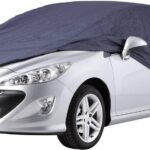 cartrend Vollgarage New Generation Größe M – Wetterfeste Auto Abdeckplane mit Aufbewahrungstasche