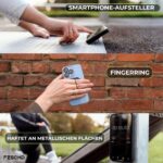 FESCHD Fahrrad-Handyhalterung mit Doppelsicherung – Universal für alle Smartphones – Bild 6