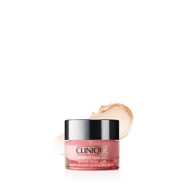 Clinique All About Eyes Rich – Reichhaltige Augencreme mit Hyaluronsäure für alle Hauttypen