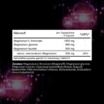Magtein® Magnesium L-Threonat Komplex – 90 Kapseln mit Glycinat & Taurat – Bild 3