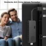 DCOLOR DVB-S/S2 Satelliten-Receiver HDMI – Full-HD 1080P TV-Stick mit PVR & USB Media Player – Bild 3