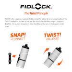 Fidlock TWIST Bottle 800 ml + Bike Base – Magnet-Fahrradtrinkflasche mit Belt-Only Technologie – Bild 5