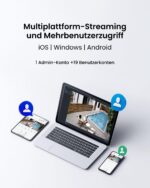 Reolink Lumus Pro 4K Wi-Fi 6 Überwachungskamera Aussen – Farb-Nachtsicht & KI-Erkennung – Bild 8