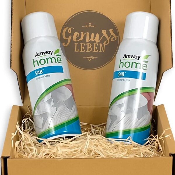 Genussleben Vorwaschspray Box – 2x 400 ml SA8 + Schmutzradierer gratis