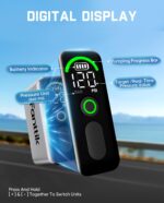 Fanttik X10 Ace Tiny Fahrradpumpe – Elektro-Minipumpe mit 8,3 Bar für alle Ventiltypen – Bild 5