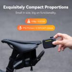 anoutway Tiny Pump – Elektrische Mini-Fahrradpumpe mit Druckmesser für alle Ventiltypen – Bild 4