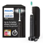 Philips Sonicare 3100 Schallzahnbürste mit Andruckkontrolle – Professionelle Mundpflege für Zuhause & Unterwegs
