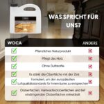 WOCA Holzbodenseife Natur 3 L – Reinigung & Pflege für geölte Holzböden – Bild 3