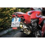 Lampa LED Motorrad Blinker Paar NANO – E-geprüft 12V mit Gummigelenk – Bild 2