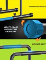 YOLEO Verstellbare Dip Barren – 500 kg Tragkraft, stabiler Dip-Ständer für Calisthenics – Bild 6