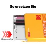 KODAK ICRG360 Farbpatrone & Fotopapier – 60 Fotos (7,6×7,6 cm) für Mini Shot – Bild 5