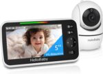 HelloBaby Babyphone HB6550 mit 5-Zoll Display, 355° Kamera & 30h Akku – Sicheres Videophone ohne WLAN