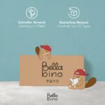 Bellabino Aki Wendebank 2in1 – Kindersitzbank & Tisch aus Birke mit 3 Sitzhöhen – Bild 9