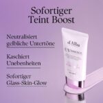 d'Alba Piedmont Weisser Trüffel Tone-up Sunscreen 50ml – LSF 50+ PA++++ Veganer Sonnenschutz – Bild 3
