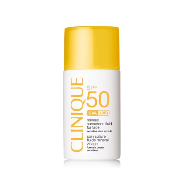 Clinique SPF 50 Mineral Sunscreen Fluid – Mineralischer Sonnenschutz für sensible Haut, 30 ml