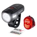 SIGMA Aura 45/Nugget II LED Fahrradlicht Set – StVZO-zugelassen mit 21h Akkulaufzeit