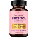 Myo-Inositol & D-Chiro-Inositol Komplex 4100 mg – 9-in-1 Formel mit aktivem Folat & Vitamin D3