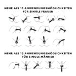 Satisfyer Endless Fun Vibrator für Paare – 100 Vibrationsfunktionen & 33 Anwendungen – Bild 5