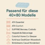 Totsy Baby Stubenwagen Matratze 80x40 cm – Atmungsaktiv & OEKO-TEX zertifiziert – Bild 7