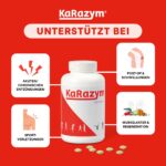 KaRazym 200 St. – Magensaftresistente Enzymtabletten für Gelenke, Muskeln & Venen – Bild 7