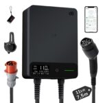 dé Wallbox 11kW mit App-Steuerung – 3-Phasen EV-Ladegerät für Zuhause
