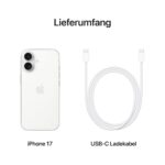 Apple iPhone 17 256 GB Weiss – 6,3" ProMotion Display, A19 Chip & Center Stage – Bild 6