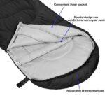 SOULOUT Schlafsack 3–4 Jahreszeiten 220 × 83 cm – Wasserdicht & Leicht für Camping – Bild 6