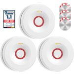 Wlikeit Rauchmelder 3er Set – 10 Jahre Batterie, TÜV-zertifiziert & Magnethalterung